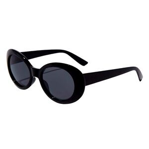 Black Round Mod Sunglasses - NWT